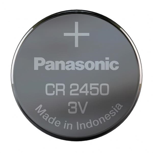 Panasonic CR2450 batteri (lithium)<br>1 stk.